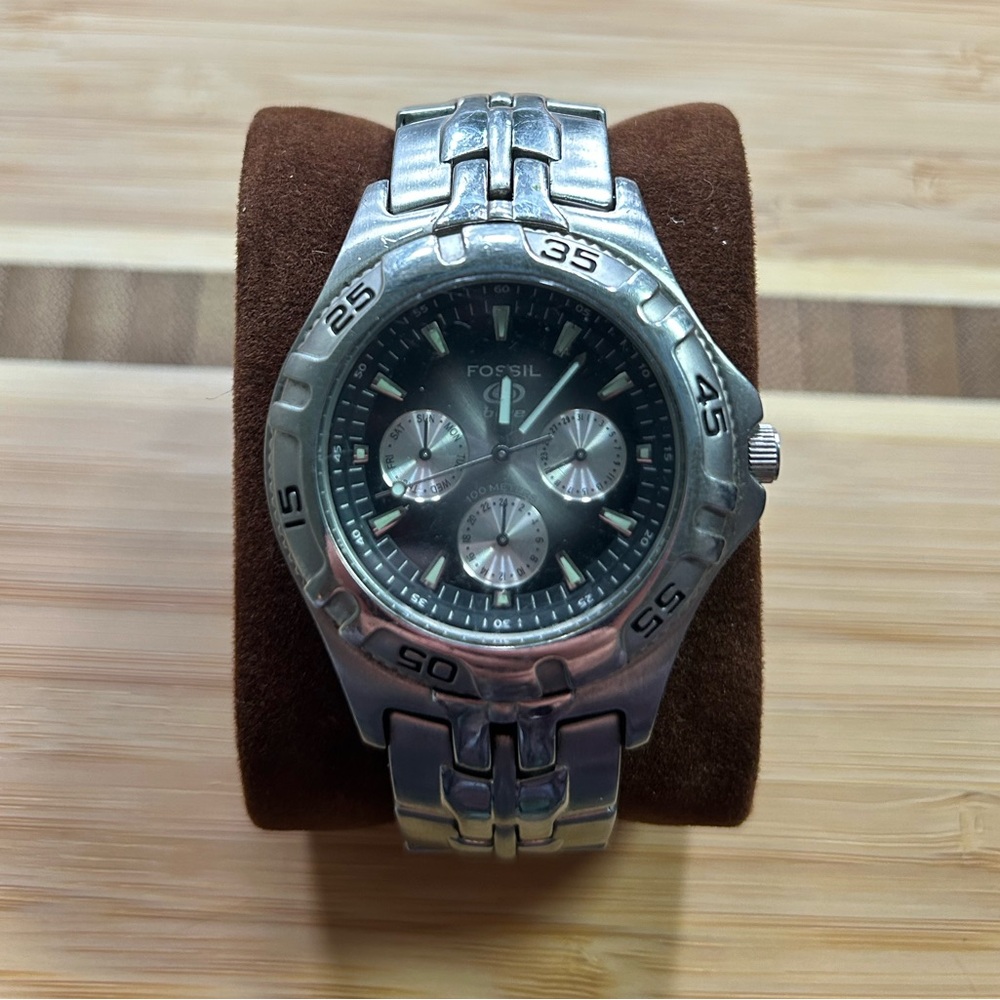 FOSSIL - blue bq 9186